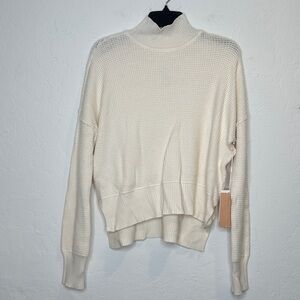 Cyrus Cream Cowl Neck Sweater